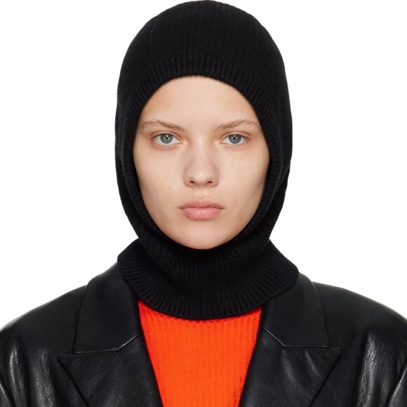 NEW RAG & BONE Mara Balaclava black for women 864mn
